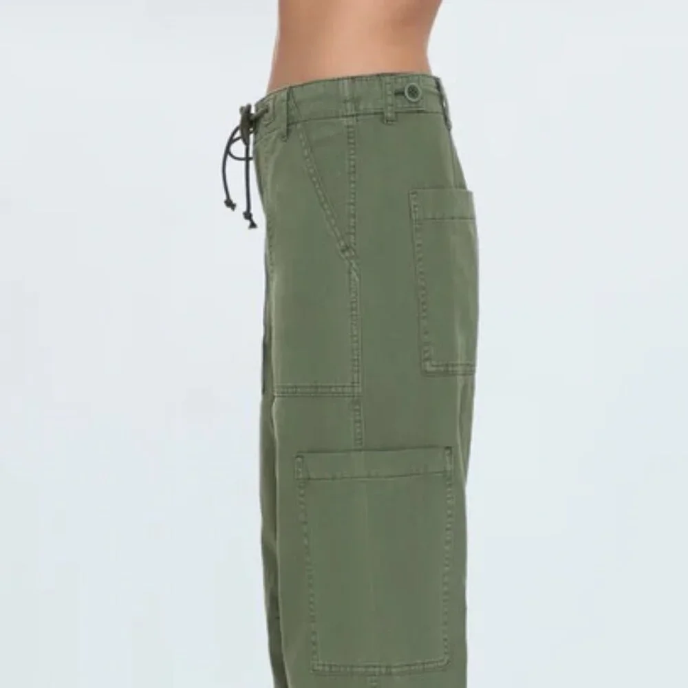 NEW Pistola Sabrina Curved Utility Pants - Meadow Green - Picture 4 of 11